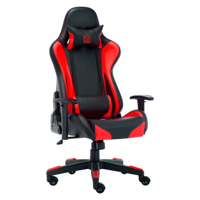 LC Power Gaming Stuhl, Büro Sessel LC-GC-600BR schwarz/rot