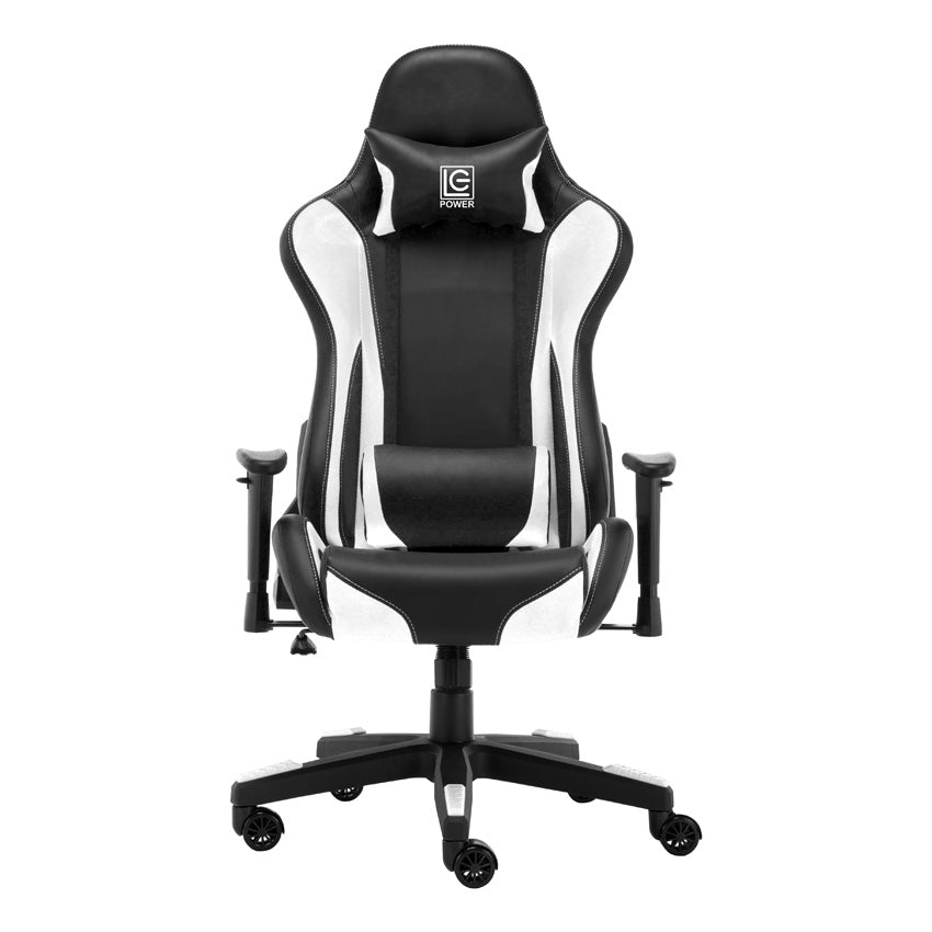 LC Power Gaming Stuhl, Büro Sessel LC-GC-600BW schwarz/weiß