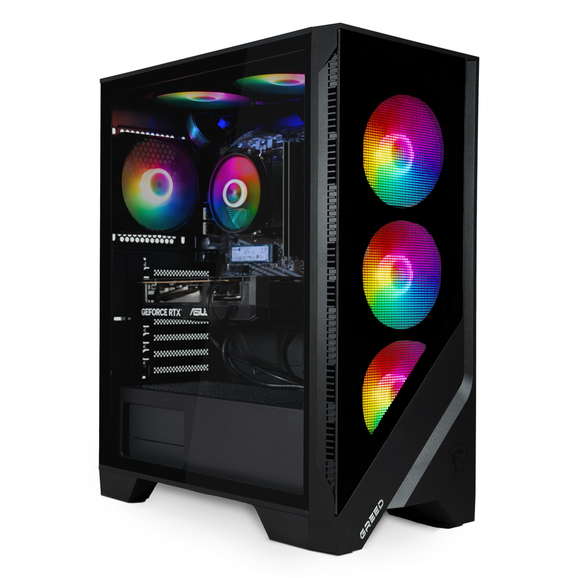 GREED® MK2 - Gaming PC, Gaming Computer - Intel Core i7 12700F + Nvidia Geforce RTX 5060