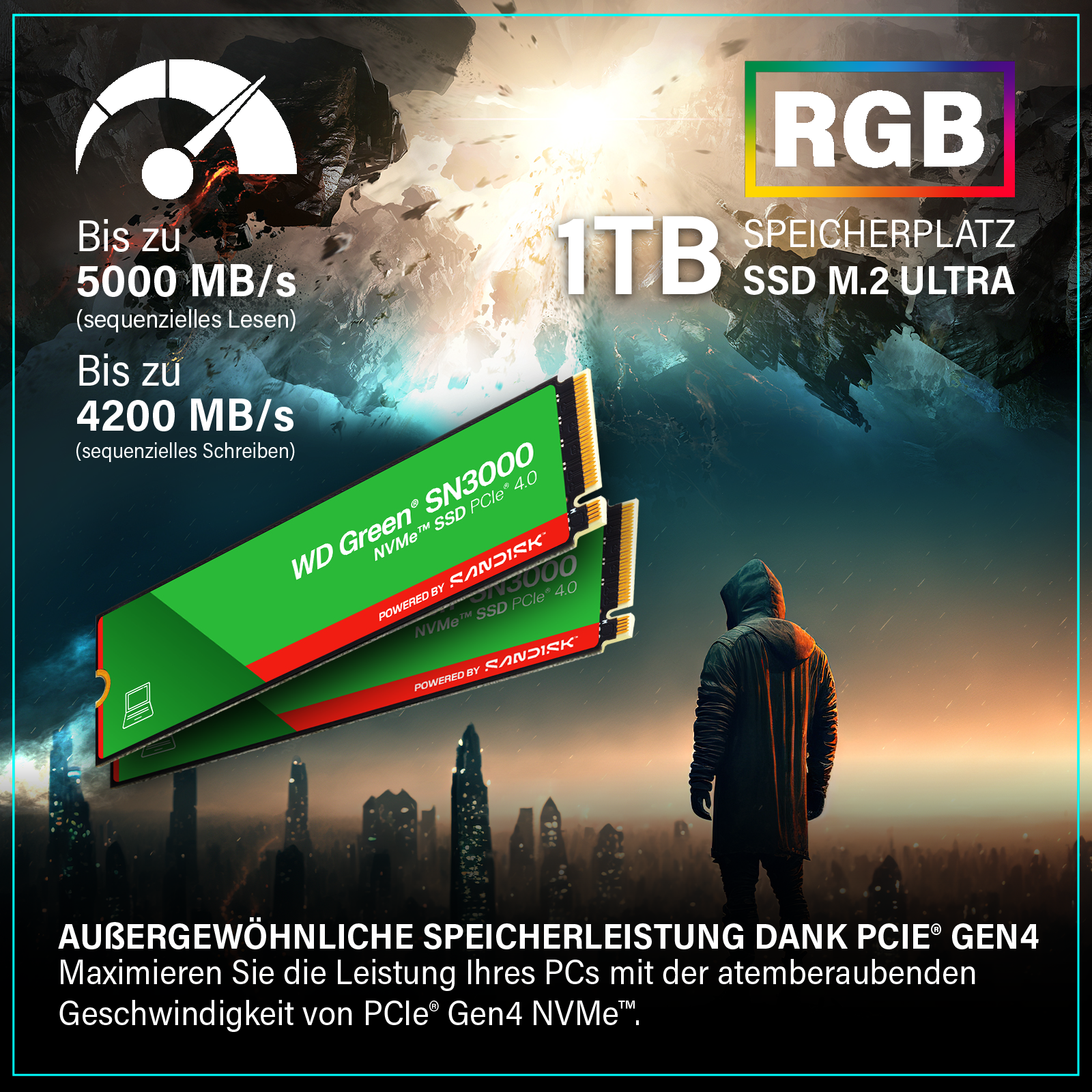 GREED MK2 Pro AMD Gaming PC - Ryzen 7 5700X - RTX 5070 12GB - 32GB RAM - 1TB SSD -