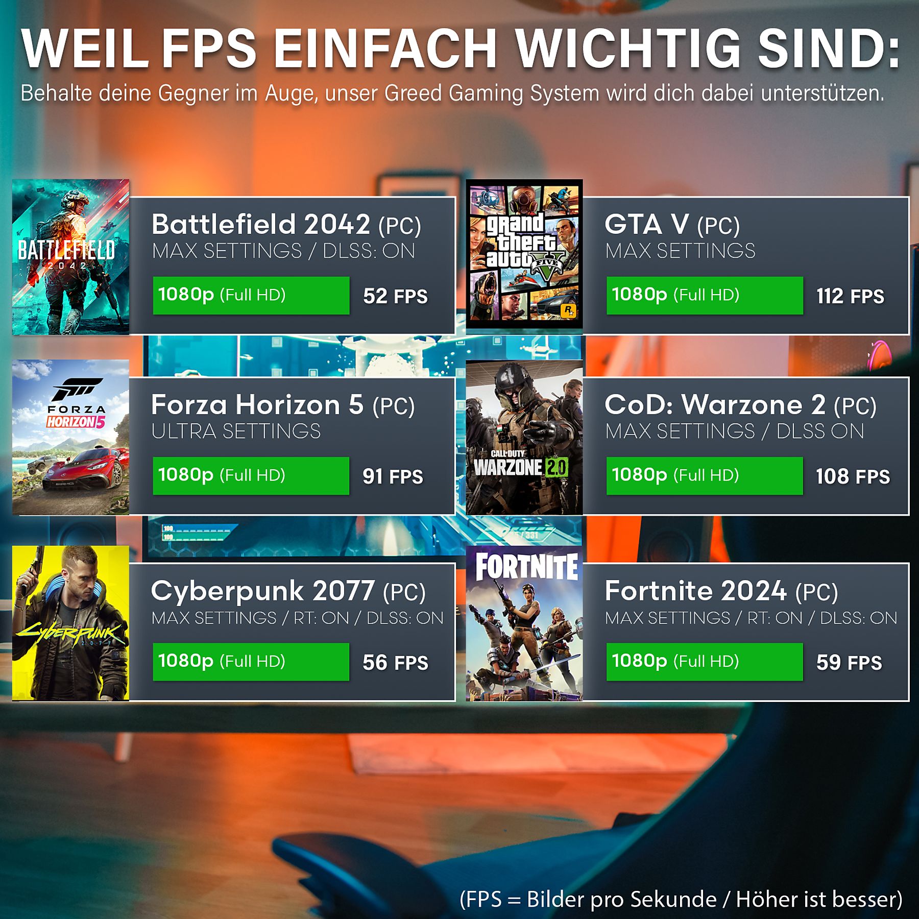 GREED MK2 Intel Lite  Gaming PC mit Intel® Core™ i5 10400F Prozessor, 16 GB RAM, 512 GB SSD, NVIDIA GeForce RTX™ 3050, Windows 11 Pro