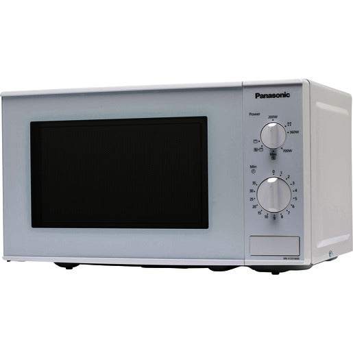 Panasonic Mikrowelle, Mikrowellenherd mit Grillfunktion 800 W, NN-K101WMEPG