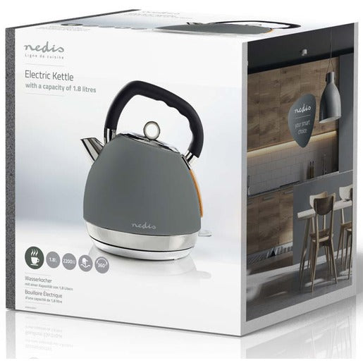 Nedis Wasserkocher KAWK520EGY 1,8L 2200W