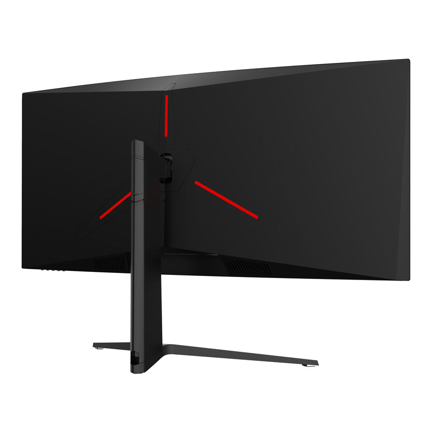 LC Power 35 Zoll Gaming, PC Monitor, LC-M35-UWQHD-120Hz UltraWide-Curved