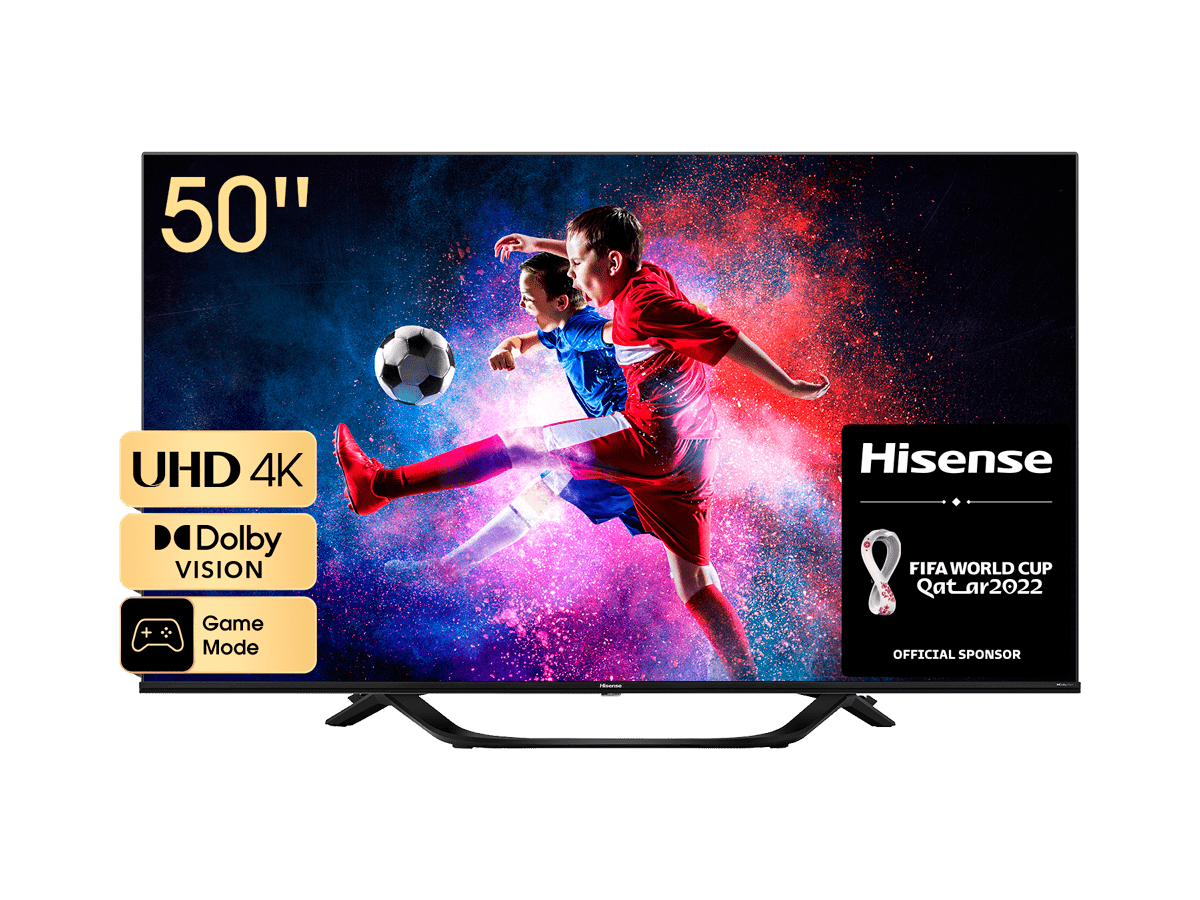 Hisense Fernseher 50 Zoll 50A63H, UHD 4K, Smart-TV
